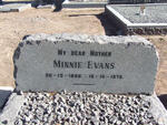 EVANS Minnie 1896-1970