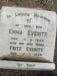 EVERITT Fritz -1959 & Emma -1945