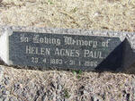 PAUL Helen Agnes 1883-1966