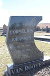 ROOYEN Cornelius Johannes, van 1937-2001
