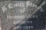 ANDREWS Herbert John 1880-1969