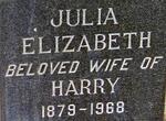 ? Julia Elizabeth 1879-1968