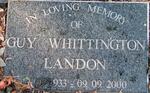 LANDON Guy Whittington 1933-2000