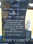 VUUREN Luco, van 1959-1994 :: VUUREN Marlo, van 1982-1994