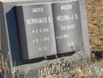 HAVENGA Hermanus C. 1918-1976 & Helena J.S. DEYSEL 1918-