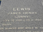 LEWIS James Henry 1909-1989