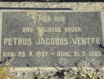 VENTER Petrus Jacobus 1897-1965