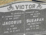 VICTOR Jacobus 1909-1977 & Susarah HATTINGH 1913-1993