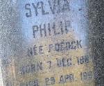 PHILIP Sylvia nee POCOCK 1887-1963