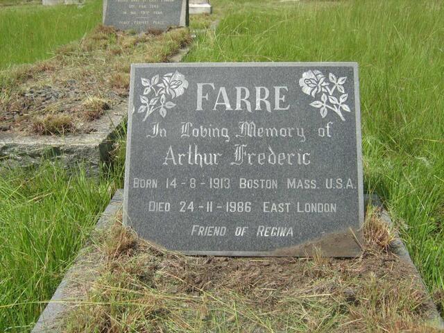 FARRE Arthur Frederic 1913-1986