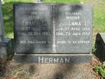 HERMAN Frans E. 1879-1953 & Johanna T. 1884-1954