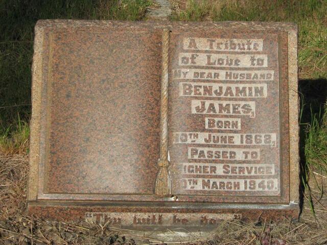 JAMES Benjamin 1868-1940