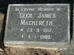 MACKERETH Cecil James 1912-1980