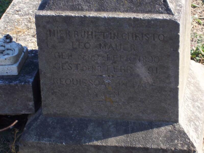 MAUER Leo 1890-1891