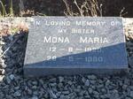 ? Mona Maria 1920-1980