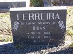 FERREIRA Brian 1939-1949