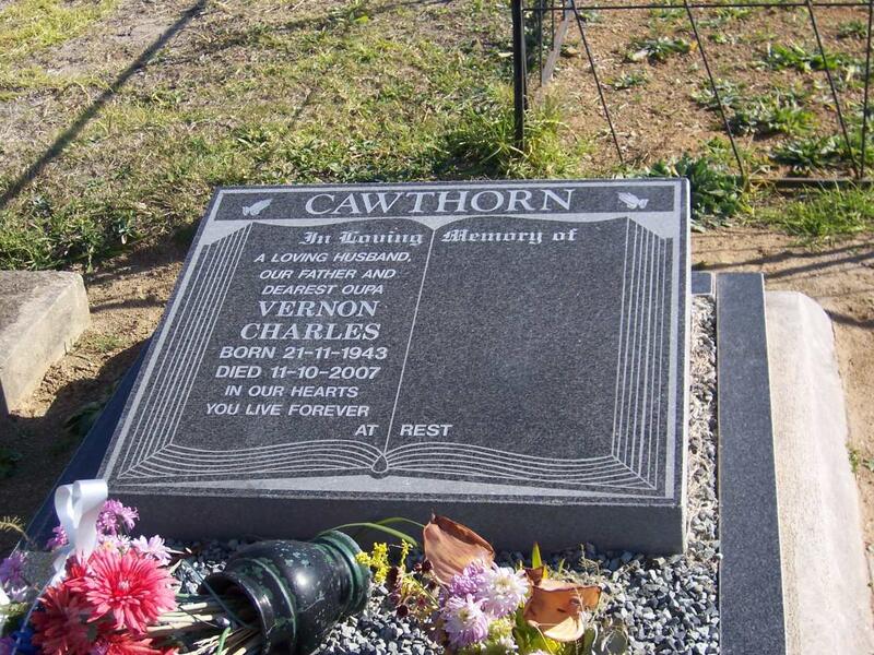 CAWTHORN Vernon Charles 1943-2007