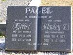 PAGEL Stanley C. 1907-1989 & Effie 1929-1984