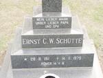 SCHUTTE Ernst C.W. 1911-1975