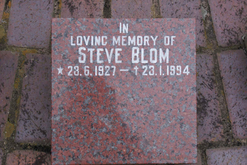 BLOM Steve 1927-1994