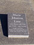 LAUE Maria Johanna previously KASSIER nee LILJE 1916-2006