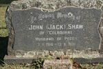 SHAW John 1910-1981