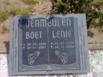VERMEULEN Boet 1926-2007 & Lenie 1925-2002