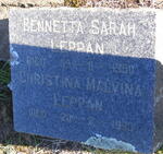 LEPPAN Benetta Sarah -1950 & Christina Malvina -1953