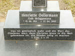 OELLERMANN Henriette nee BRÜGGEMANN 1914-2002