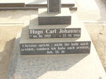 JOHANNES Hugo Carl 1919-2000