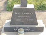 SCHARLACH Alma nee SONNENBURG 1894-1986