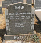 KATER Arthur Alec 1914-1987 & Sally Janet 1916-1975