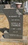 FRANCIS Stella 1912-1975