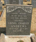 ANDREWS Lionel Charles 1945-1972