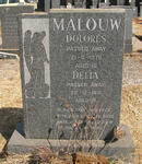 MALOUW Dolores -1970 :: MALOUW Delia - 1971