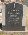MANUEL Daniel Joao 1884-1969