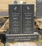 MARGROSE Grace nee HERMAN 1925-1977 :: MARGROSE John 1943-1961