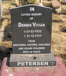 PETERSEN Dennis Vivian 1933-1955
