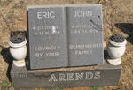 ARENDS Eric 1917-1978 :: ARENDS John 1885-1976