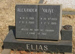 ELIAS Alexander 1919-1988 & Olive 1920-1989