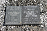 LEONARD Barend J. 1919-1997 & Elizabeth 1925-2006