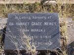 NEWEY Ida Harriet Grace nee WARREN 1884-1973