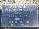 STEWART Cecil ?-1978 & Molly ?-1993