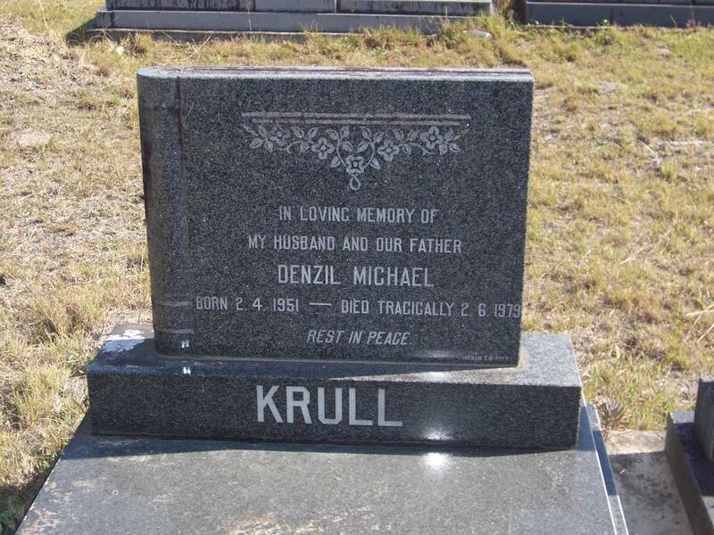 KRULL Denzil Michael 1951-1979