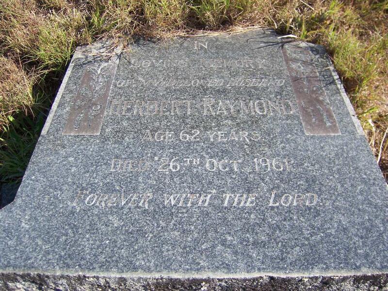 RAYMOND Herbert -1961
