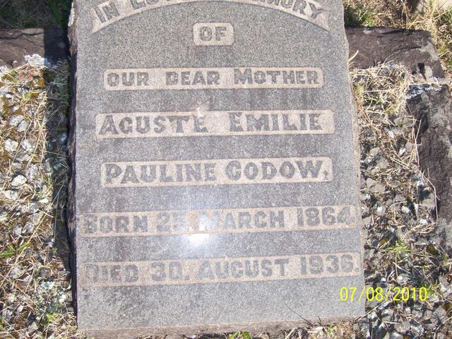 CODOW Agusta Emilie Pauline 1864-1936