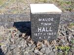 HALL Maude Timm 1877-1950