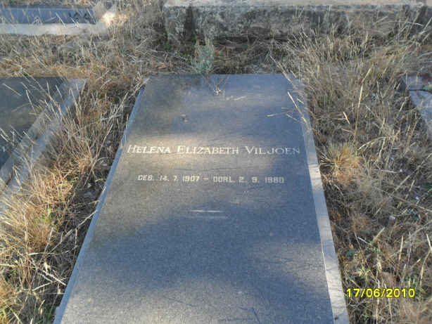 VILJOEN Helena Elizabeth 1907-1980