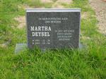 DEYSEL Martha 1911-2007
