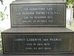 WAAL Jan Hendrik Hofmeyr, de 1872-1937 :: VAN HEERDE Gerrit Lodewyk 1878-1969